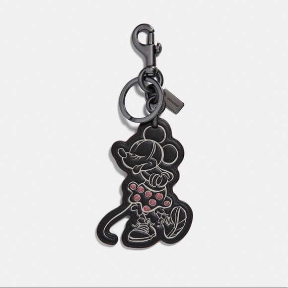 COACH MINNIE MOUSE POSE BAG CHARM - Picture 4 of 4